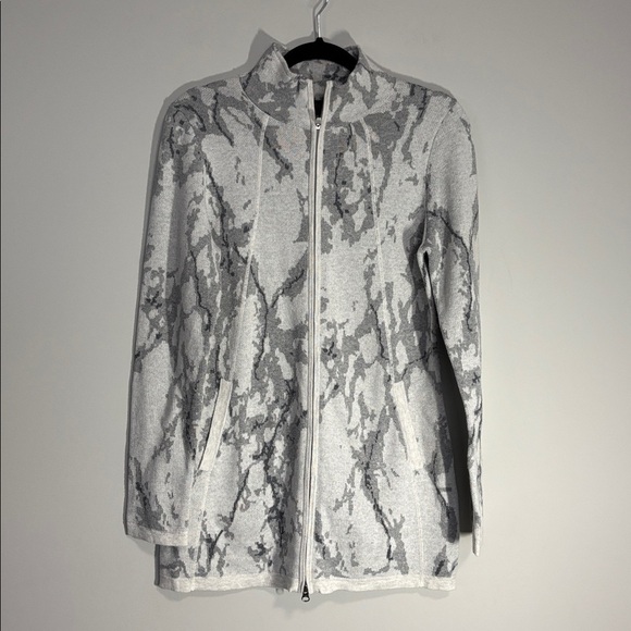 Rachel Zoe Sweaters - Rachel Zoe Full Zip Sweater Grey Medium